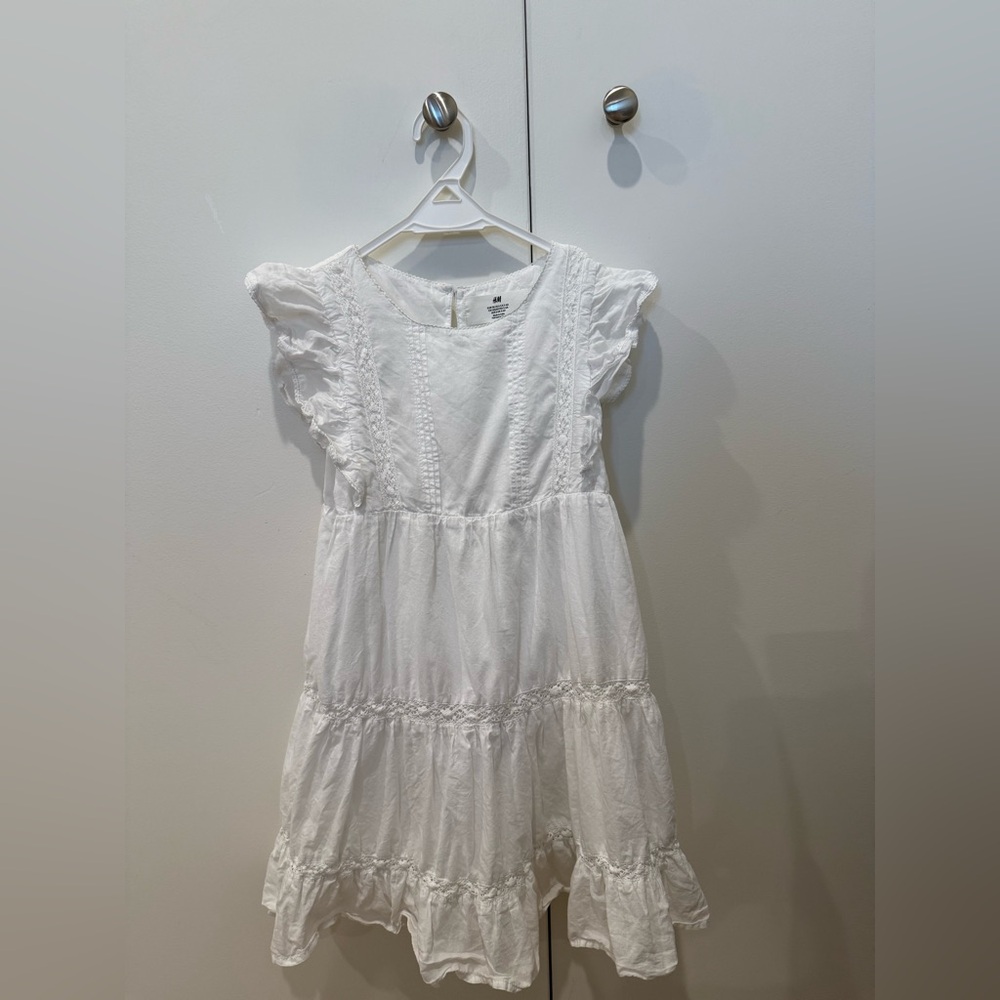 H&M White Kids Casual Dress